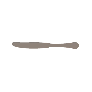 1776 Collection Dessert Knife Solid Handle - set of 12