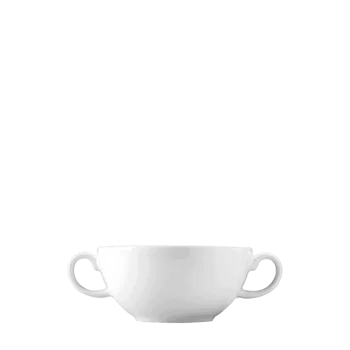 Fine White Porcelain Consomme Cup - Duo Collection - 10 oz. ( 290ml ) - set of 12
