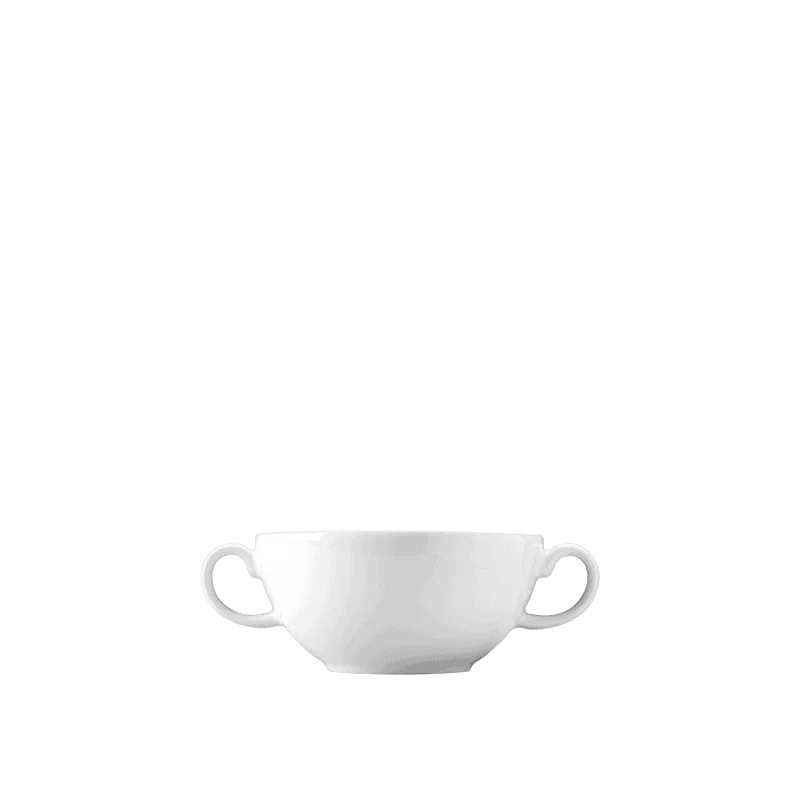 Fine White Porcelain Consomme Cup - Duo Collection - 10 oz. ( 290ml ) - set of 12