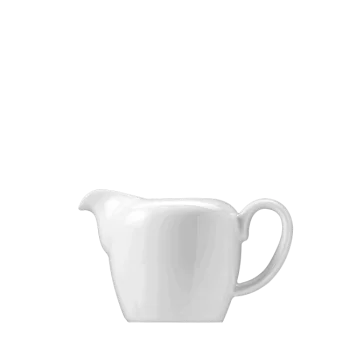Fine White Porcelain Jug - Duo Collection - 6 oz. ( 175ml ) - set of 6