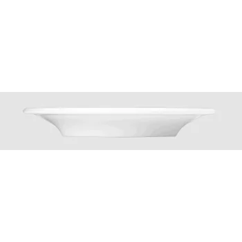 Fine White Porcelain Saucer, NR - Synergy Collection - 6 1/4" ( 15.8cm) - set of 24