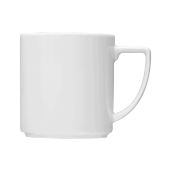 Fine White Porcelain Mug STK - Raio Collection - 14 oz. ( 420ml ) - set of 12