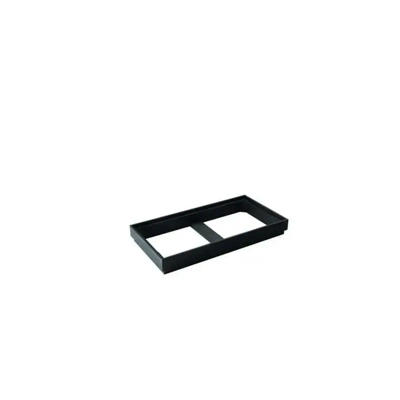 Abert Domino Black Frame (L:15.748'' X W:7.874'') Abert Domino Black Frame (L:15.748'' X W:7.874'')