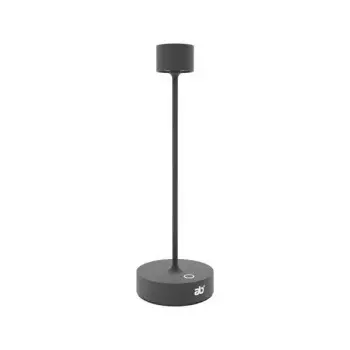 Abert Saturno Black Table Lamp (L:4.33'' X W:4.33'')
