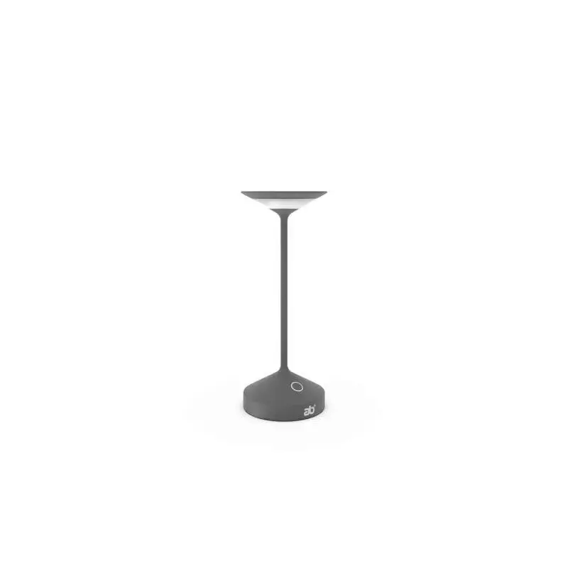 Abert Tempo Mini Charcoal Table Lamp (L:3.937'' X W:3.937'')