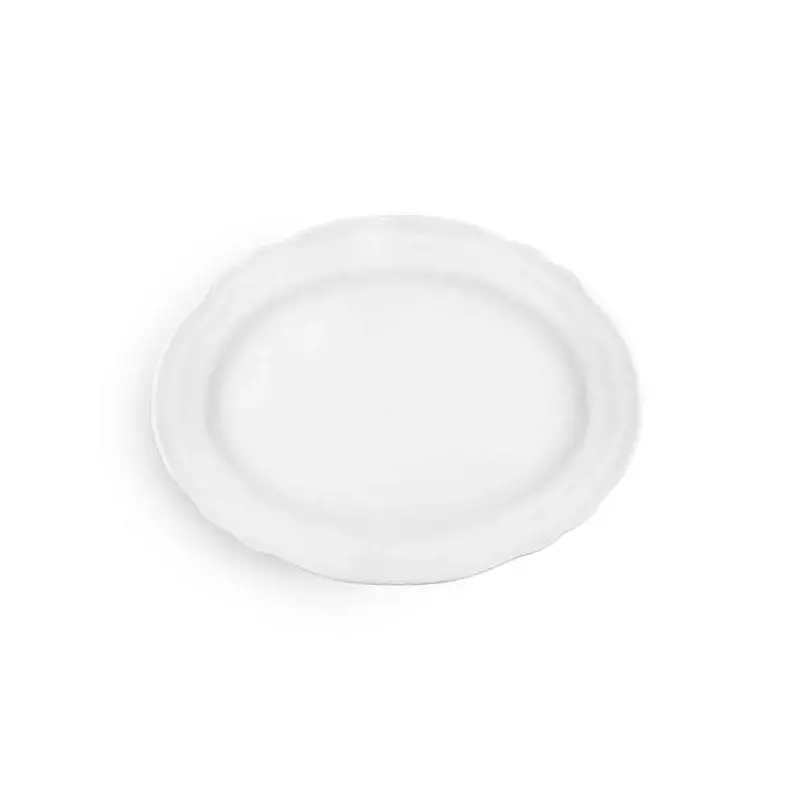 Athena Oval Platter (L:14.5'' X W:11.0'') - Set of 12
