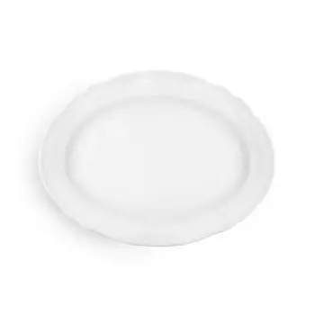Athena Oval Platter (L:13.0'' X W:9.75'') - Set of 12