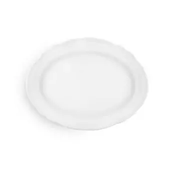 Athena Oval Platter (L:10.25'' X W:7.75'') - Set of 12