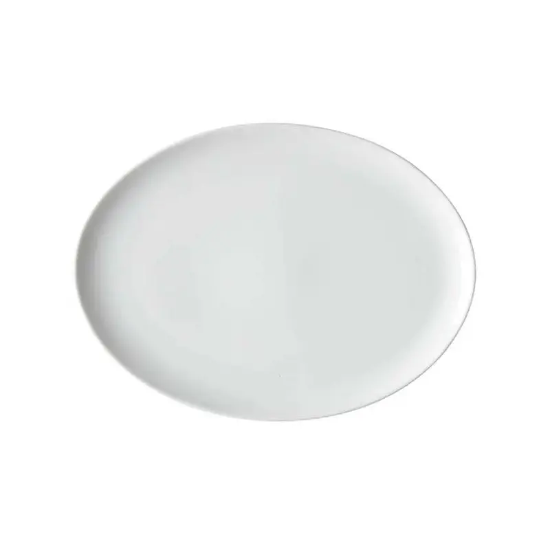 Candour Oval Platter (L:14.25'' X W:10.0'') - Set of 12