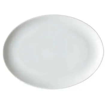 Candour Oval Platter (L:10.375'' X W:7.375'') - Set of 12
