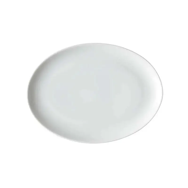 Candour Oval Platter (L:10.375'' X W:7.375'') - Set of 12