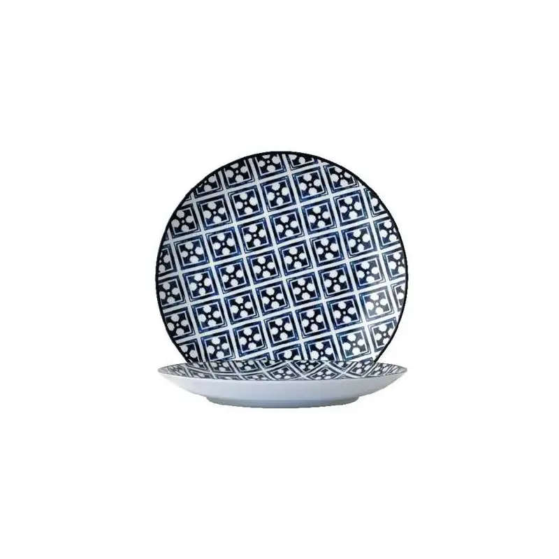 Candour Azure Coupe Plate (D:9.0'') - Set of 24 Candour Azure Coupe Plate (D:9.0'') - Set of 24