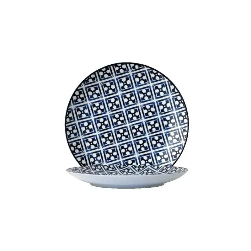 Candour Azure Coupe Plate (D:8.13'') - Set of 24 Candour Azure Coupe Plate (D:8.13'') - Set of 24