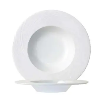 Candour Cirrus Rim Pasta Plate 18.5 Oz (D:11.75'') - Set of 12
