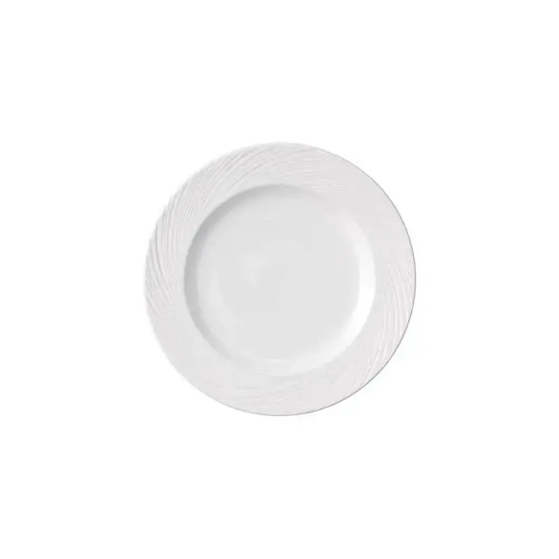 Candour Cirrus Rim Plate (D:10.0'') - Set of 24