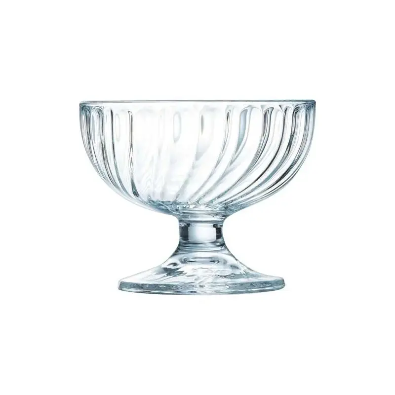 Optic Swirl Dessert 12.0 Oz (D:4.625'') - Set of 24 Optic Swirl Dessert 12.0 Oz (D:4.625'') - Set of 24