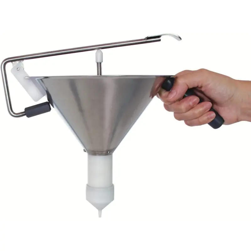 Stainless Steel Truffle Filler - 1 Liter Volume - Ø 300 mm x h 200 mm Stainless Steel Truffle Filler - 1 Liter Volume - Ø 300 mm x h 200 mm