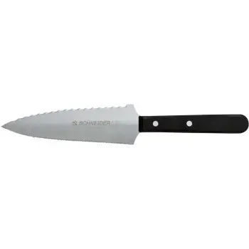 Serrated and Fine Saw Dual Edged Cake Knife and Server - 160 mm