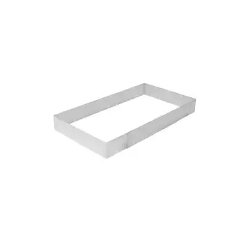 Adjustable Aluminum Cake Frame with Removable Divider - 590 x 370 x 50 mm