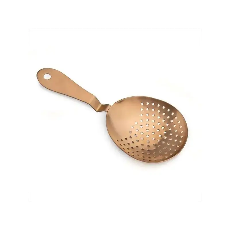 Mix Julep Strainer Copper (L:7.0625'' X W:3.0'') Mix Julep Strainer Copper (L:7.0625'' X W:3.0'')