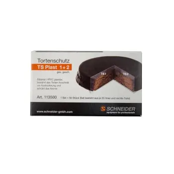 Plastic Cake Protection - 50 Pieces