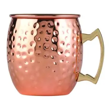Moscow Mule Copper Hammered Cup 16.0 Oz - Set of 12