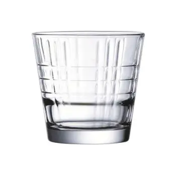 Stack Up Cross Rocks Glass 7.0 Oz - Set of 24