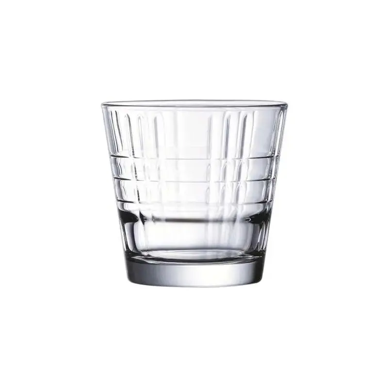 Stack Up Cross Rocks Glass 7.0 Oz - Set of 24