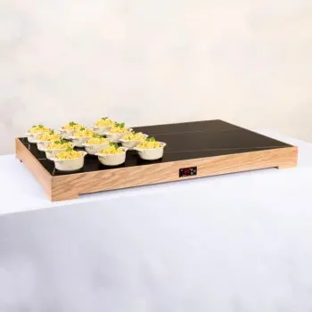 Bon Chef Food Warmer - 42.5" x 26" - Oak
