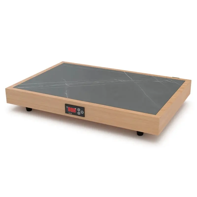 Bon Chef Food Warmer - 23.6" x 15.75" - Oak