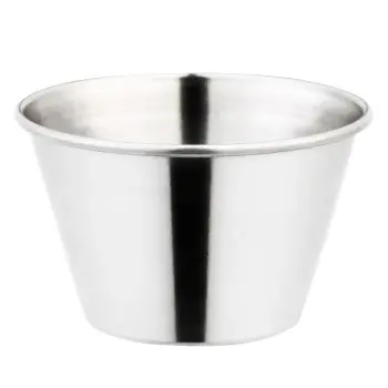 Bon Chef Stainless Steel Ramekin - 3 oz. - Set of 144