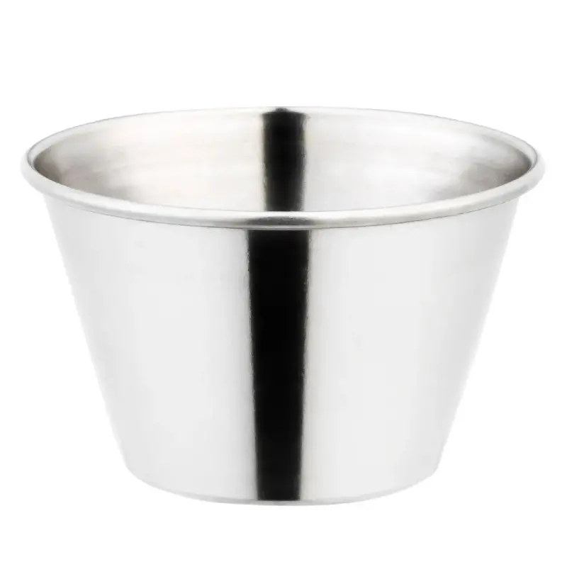 Bon Chef Stainless Steel Ramekin - 2.5 oz. - Set of 144