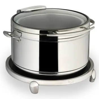 Bon Chef Low Profile Chafer Stand - Stainless Steel