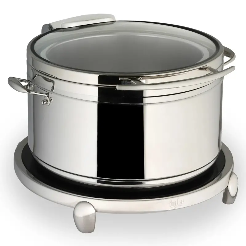 Bon Chef Low Profile Chafer Stand - Stainless Steel Bon Chef Low Profile Chafer Stand - Stainless Steel