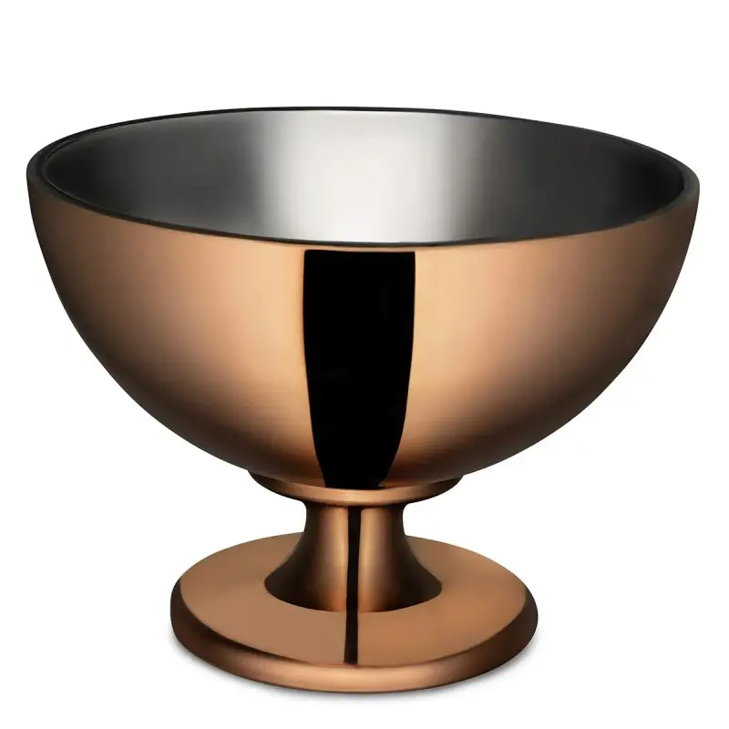 Bon Chef Punch Bowl - 17.5" Dia. x 12.6" H - Rose Gold Bon Chef Punch Bowl - 17.5" Dia. x 12.6" H - Rose Gold