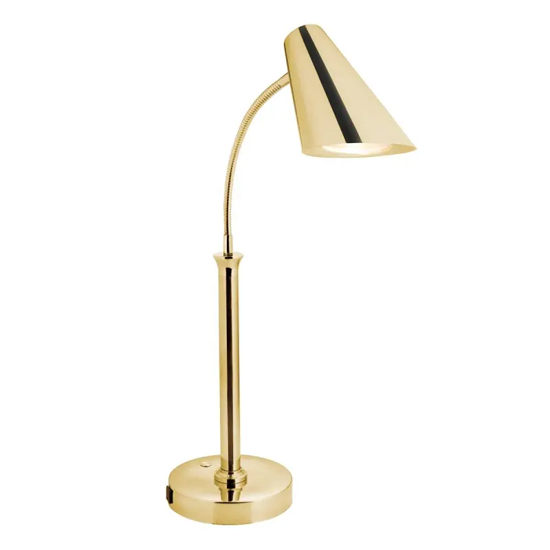 Bon Chef Single Heat Lamp - Gold PVD Finish
