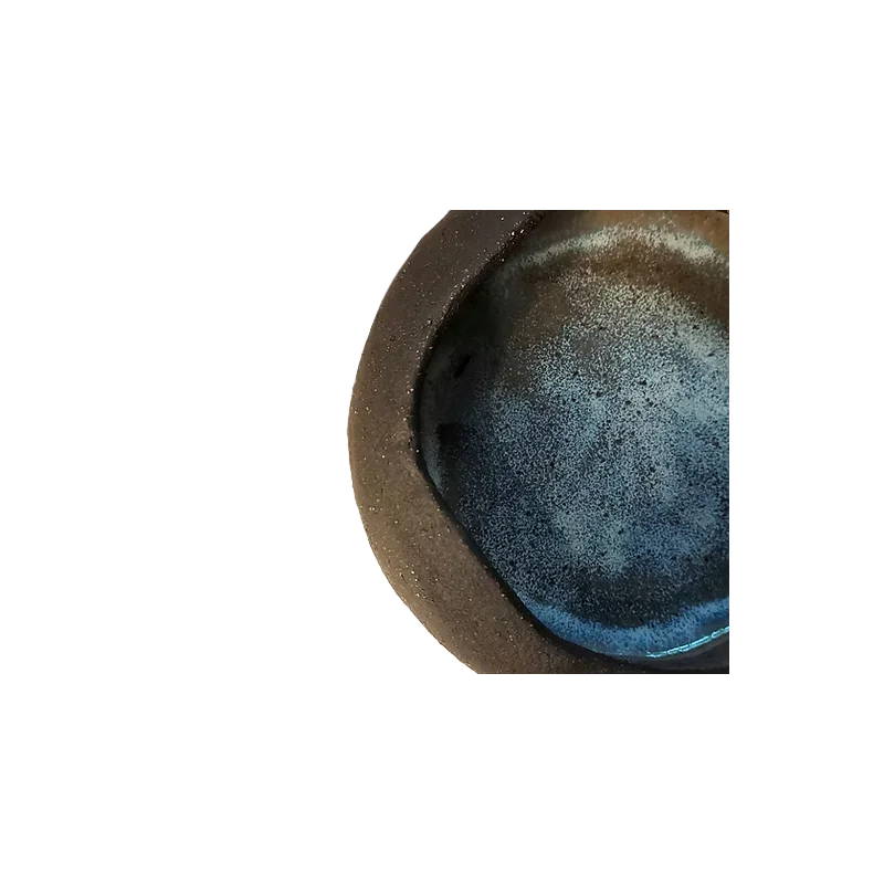 Artisan Handcrafted Kyma Bowl Black - Dia: 17cm - H:6cm - Case of 6