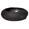 Artisan Handcrafted Kyma Bowl Black - Dia: 17cm - H:6cm - Case of 6