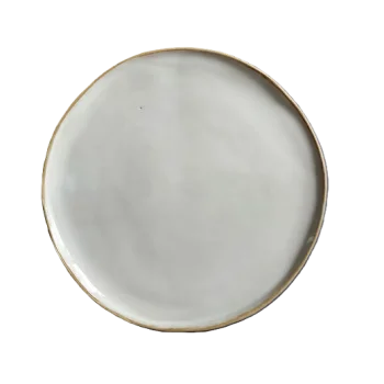 Artisan Handcrafted Opal Dinner Plate - Dia: 26cm - Case of 6