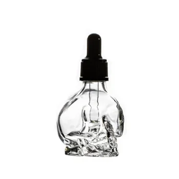 Skull 1.5oz Bitters Bottle - Set of 6