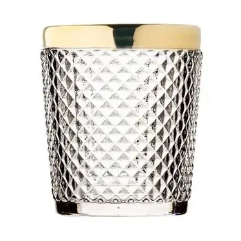 Nomad Collection 12oz Gold Rim Old Fashioned - Set of 6
