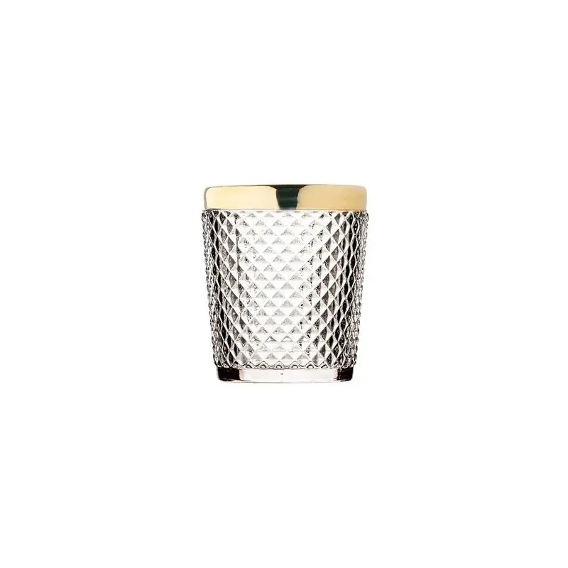 Nomad Collection 12oz Gold Rim Old Fashioned - Set of 6