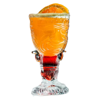 lua 16.25oz Footed Tiki - Set of 6