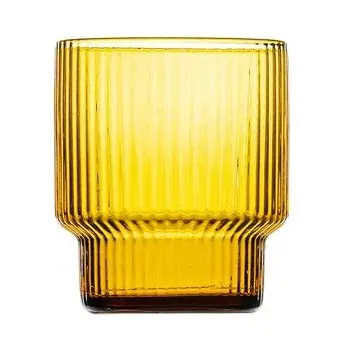 Carousel Collection Amber 11.5oz Old Fashioned - Set of 16