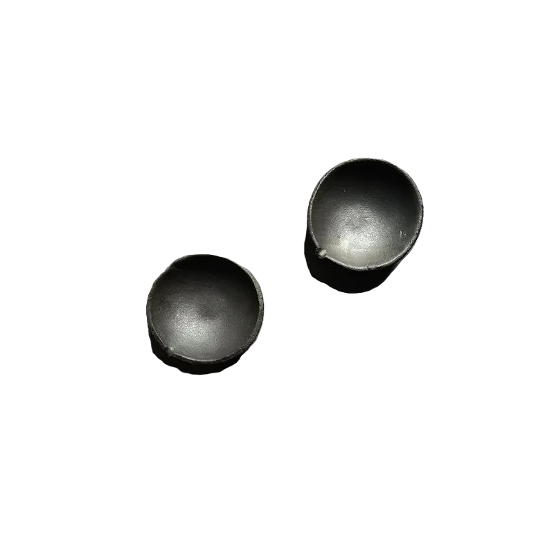Artisan Handcrafted Black Pouring Bowls - Dia: 11cm - Case of 6