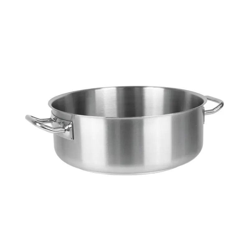 Cristel Stainless Steel Large Stewpan - 15.5" 19.5 oz