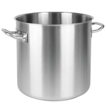 Cristel Stainless Steel Large Stockpot - 12.5" 26 Qt