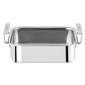Cristel 3-Ply Stainless Steel Roaster - 4" x 4.5" x 2"