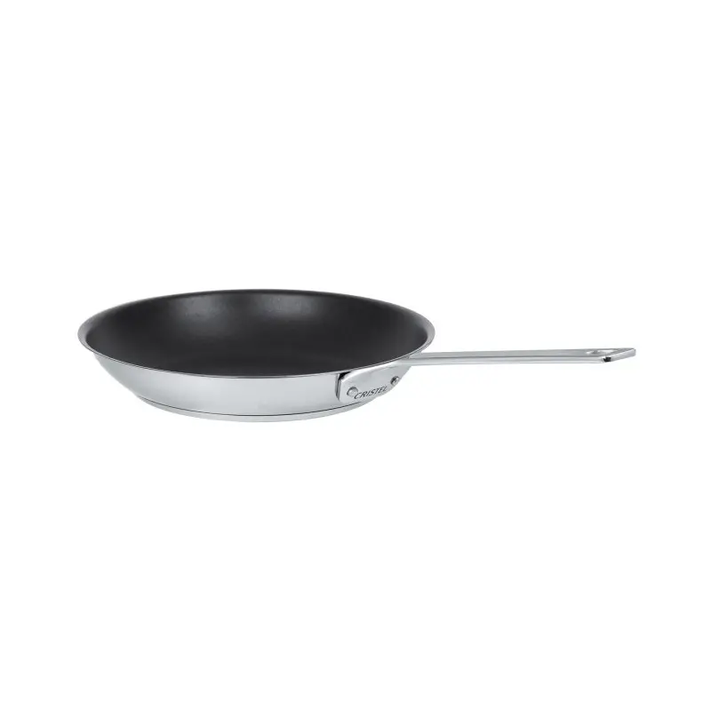 Cristel Frying Pan With Non-Stick Coating - 12" Cristel Frying Pan With Non-Stick Coating - 12"