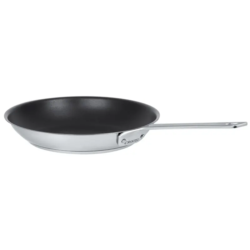 Cristel Frying Pan With Non-Stick Coating - 8.5" Cristel Frying Pan With Non-Stick Coating - 8.5"